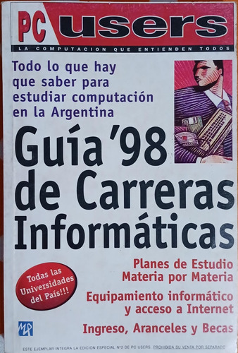 Guía '98 De Carreras Informáticas