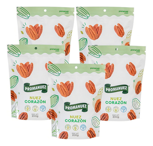 Nuez Corazón 200g Promanuez (5 Pack 200g)