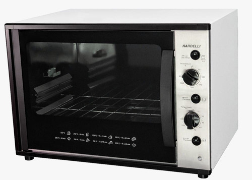 Forno Elétrico 60l C Espeto Giratório Nardelli 220v Smart60s