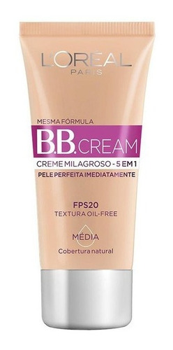 Base Bb Cream Dermo Expertise Média Fps20 30ml L'oréal Paris