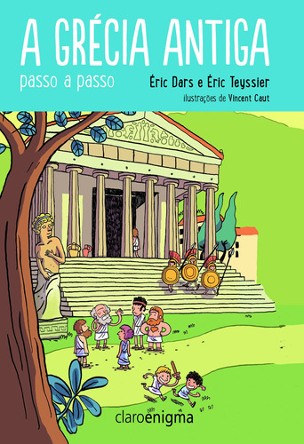 A Grécia antiga passo a passo, de Teyssier, Éric. Editora Schwarcz SA, capa mole em português, 2015