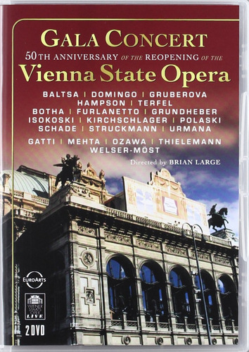 Gala Concert Vienna State Opera - Mehta Ozawa - 2 Dvds.