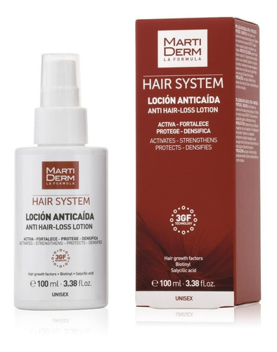 Martiderm Hair System 3gf Anti-hair Loss Lotion 100ml