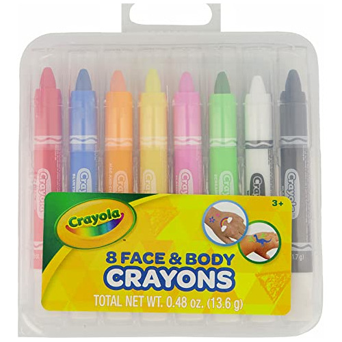 Lápices De Colores Crayola Para Rostro Y Cuerpo Para Niños Y