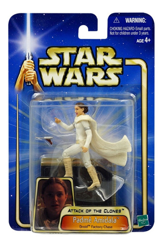 Star Wars Saga Blue Padme Amidala Droid Factory Chase