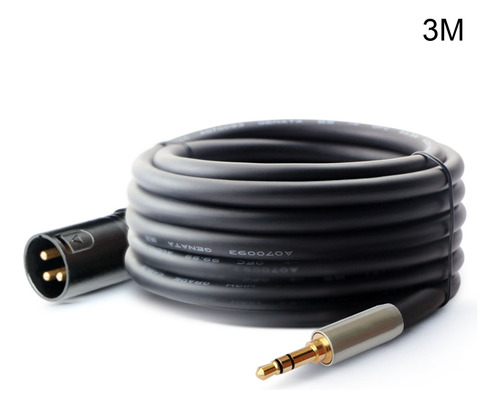 (d) Cable Xlr De 3,5 Mm A Macho (xlr A 3,5 Mm C)