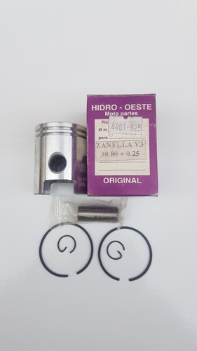 Kit Piston Ciclomotor Zanella V3 En 0.25mm 