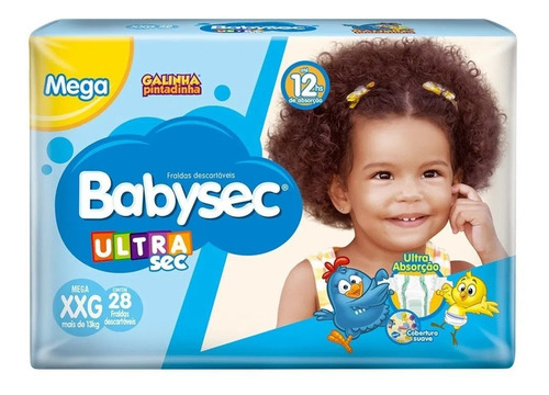 Fralda Babysec Ultrasec Mega P M G Xg Xxg Promoção Atacado