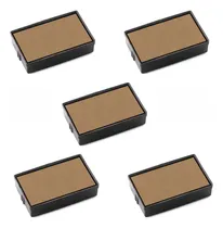 Comprar Kit 5 Refil Almofada Su002F Tinta Carimbos Automáticos - 14x38mm
