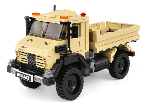 Camión Jeep Rally Paris-dakar Mb Unimog, Compatible Lego