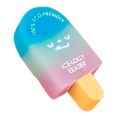 Goma De Borrar Paleta De Helado Kawaii Cute Utiles Escolares