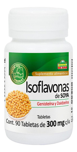 Isoflavonas De Soya 90 Tabletas Pronat