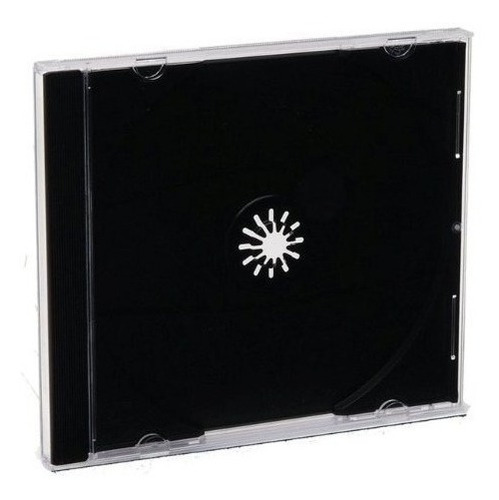 Imagen 1 de 4 de Verbatim Cd Dvd Black Jewel Cases 200pk (bulk) Home Audio