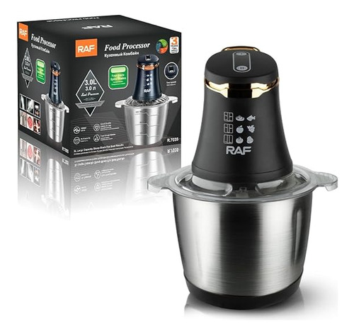 Procesador De Alimentos Raf R.7035 1000w Negro