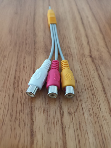 Cable Miniplug A Rca Audio Video Hembra (Usado)