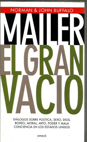 El Gran Vacio Norman Mailer Y John Buffalo