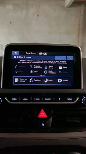 Multimidia Multifuncional Hyundai Hb20 Hb20s 2022 2025