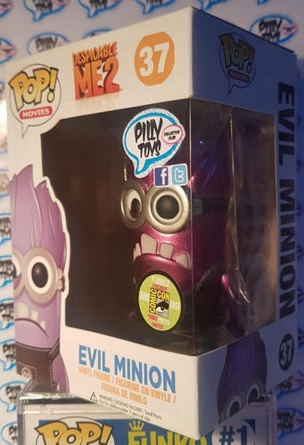 Funko Pop! Sdcc 2013 Despicable Me 2 Evil Minion,dave & Carl (Usado)