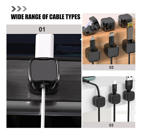 Organizador De Cables Magnético, Cable De Almacenamiento De