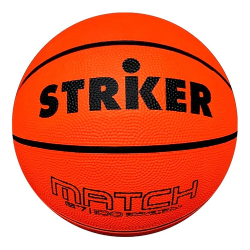 Pelota Basquet Striker Nro 7 Basket Caucho Indoor Y Outdoor