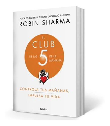 Imagen 1 de 4 de Libro El Club De Las 5 De La Mañana Robin Sharma Ramos Mejia