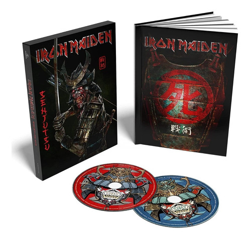 Cd Iron Maiden - Senjutsu Deluxe Nuevo Y Sellado Obivinilos
