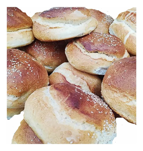 Cemitas Pan  Grande De Horno De Piedra  30 Piezas