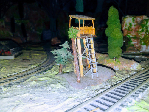 Cabina De Señales De Campo Para Decorado Ferromodelismo H0 (Usado)