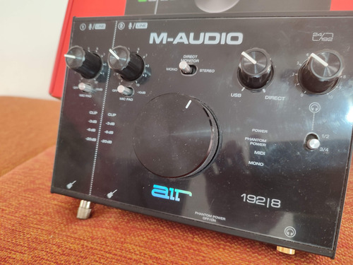 Interfaz M-audio Air 192|8 Usb Placa De Audio Negro (Usado)