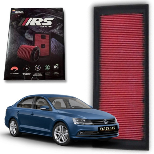 Filtro De Ar Esportivo Vw Passat 2015 Tsi 2.0 Turbo