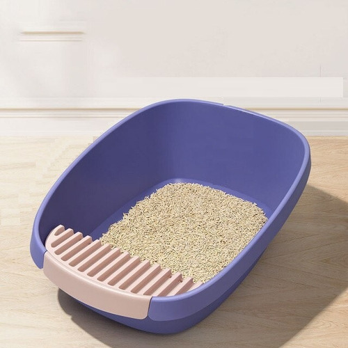 Imagen 1 de 6 de Caja Areneros Baño Sanitario Gatos Grande Pala Xl Sesami