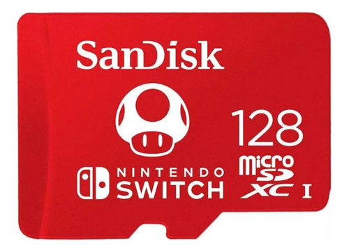 Tarjeta De Memoria Sandisk Sdsqxao-128g-gnczn Nintendo Switc (Reacondicionado)