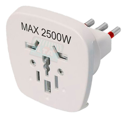 Imagen 4 de 6 de Adaptador Conatel Enchufe Universal A 3 En Línea Gtía X Vida
