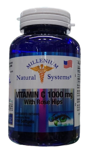 Vitamina C De 1000mg  Americana X 100 Pe - L a $150