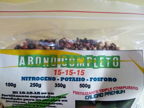 Imagen 7 de 8 de Tierra De Diatomeas + Fertilizante Triple 15 Huertos Plantas