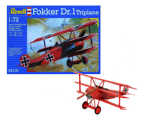 Alemania Fokker Dr 1 pl Triplan