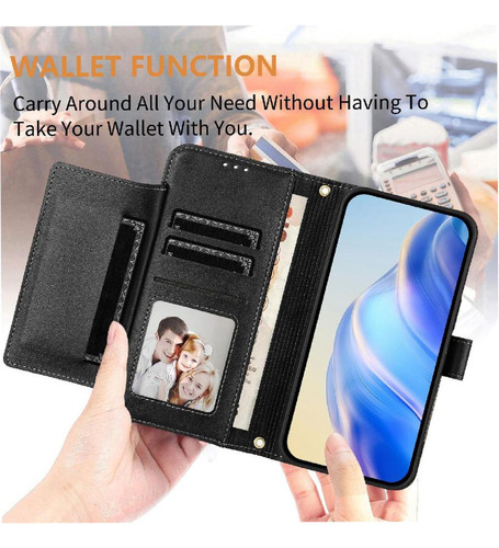 Funda Abatible For Oukitel C51 Titular De La Tarjeta Pu