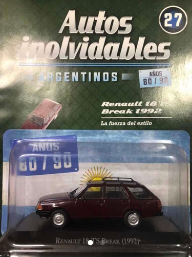 Auto Inolvidable Renault 18 Ts Break 1992