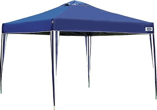 Gazebo 3x3m X-flex Azul Poliéster Fps 100 Mor