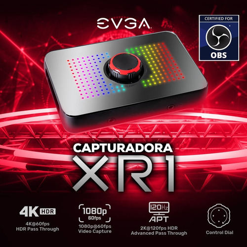 Imagem 3 de 5 de Placa De Captura Evga Xr1 1080p 4k Hdmi Rgb
