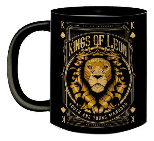 Caneca De Porcelana Fã Rock Banda Kings Of Leon Sex On Fire