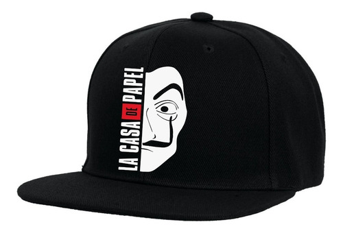 Gorra Plana Snapback - La Casa De Papel - Serie - Tv 