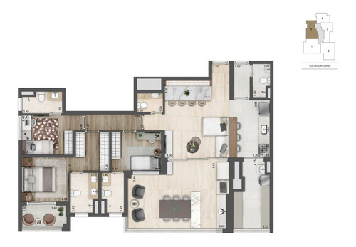 Imagem 21 de 24 de Apartamento À Venda No Bairro Brooklin Paulista - São Paulo/sp - O-18678-31154