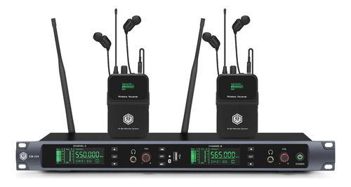 Sistema De Monitorización Inalámbrica W In-mix Em200 Uhf 2