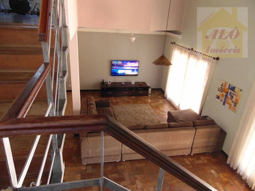 Imagem 4 de 30 de Sobrado À Venda, 420 M² Por R$ 1.200.000,00 - Canto Do Forte - Praia Grande/sp - So0296