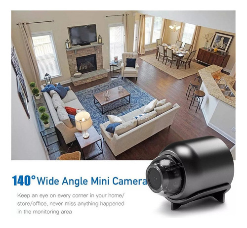 Mini Camara Seguridad X5 Portatil Full Hd