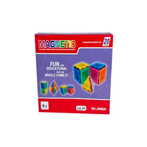Magic Magnetic 20 Pcs Magneticos Colores Original Lelab