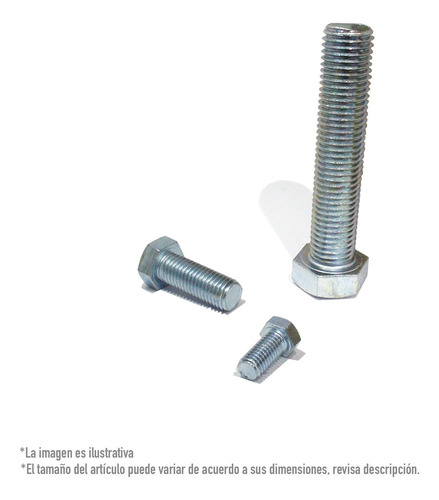 Tornillos Hex G2 Galvanizados 1/4 X 1pLG Toledo 600 Pz