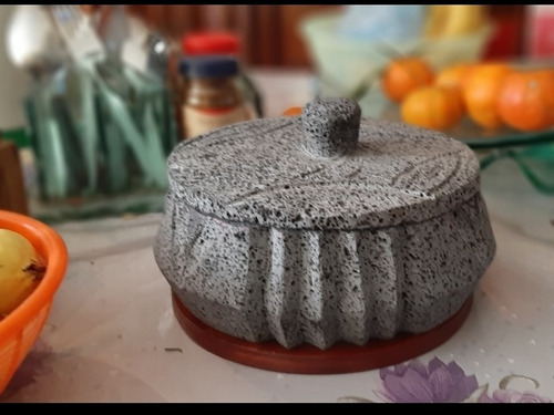 Tortillero Artesanal De Piedra Volcanica 