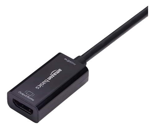 Amazonbasics Adaptador Displayport 1.2 A Hdmi 2.0 (4k@60hz)